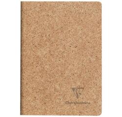 Jeans et Cocoa, Carnet piqué cousu fil A6 96 pages lignées, cacao - Cacao