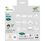 Graffy Pop Mask, Garçon - Gris