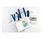Carnet rembordé rigide Aquapad 21x14 24F 300g
