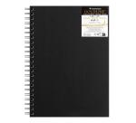 Goldline carnet spiralé 50F A4 140g portrait - Blanc