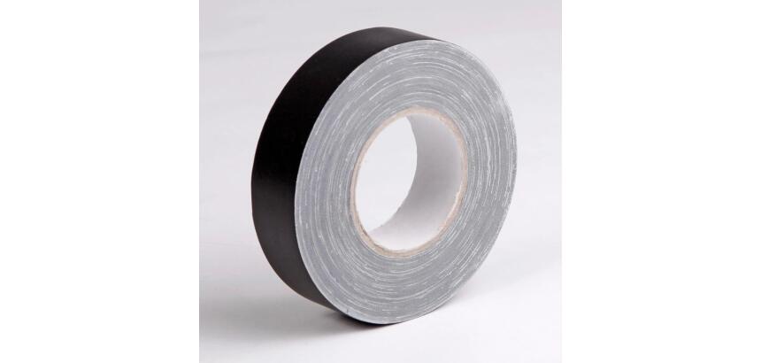 Toile adhésive rouleau 38mmx50m - Noir