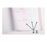 Manifold Factures 29,7x21cm 50 feuillets triple autocopiant Billingue