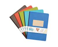 Carnet brochure dos toilé collection 1951 A5 192 pages ligné