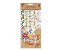 ÉTOILES DÉCORATIVES, Set de 6 - Noël vitaminé - Multicolore