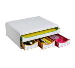 Module de classement Toolbox 4 tiroirs Black Office