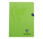 Cahier piqué Mimesys A4 80 pages quadrillé 4x8 + marge couverture polypropylène Couleur aléatoire - Assortis