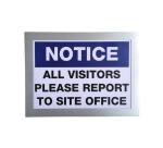 Pochette d'affichage magnétique A5 - Argent