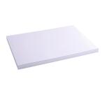 Estuche Exacompta de 100 fichas Exacompta cartulina Bristol - Liso sin taladro 297x420mm - Blanco