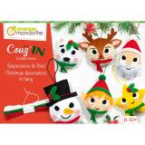 Boîte créative, Mini Couz'in suspensions de Noël - Multicolore