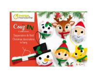 Boîte créative, Mini Couz'in suspensions de Noël - Multicolore