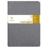 Set de 2 carnets piqués Age Bag A4 96 pages ligné + marge - Gris