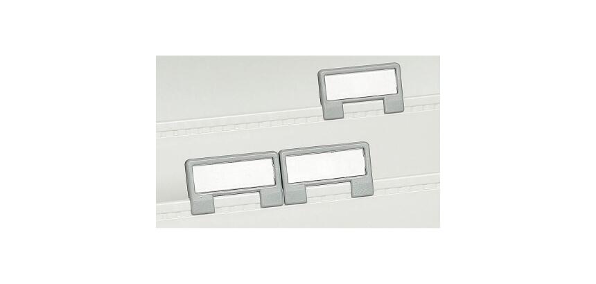 Onglets de signalisation (1 jeu de 5) - Gris