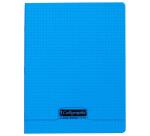 Cahier piqué 8000 POLYPRO 17x22 cm 96 pages petits carreaux 90 g - Assortis