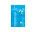 Répertoire brochure rembordée rigide 7,5x12cm 128 pages petits carreaux Couleur aléatoire - Assortis