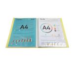 Carpeta de funda Kreacover® Chromaline Pastel semirígido 5/10e - (Vistas: 80 Fundas: 40) - 24x32 cm para A4 - Colores surtidos