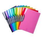 Chemise de présentation Clip-Design Iderama PP - A4 - Couleurs assorties