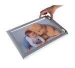 Cadre photo mural aluminium A3 - Argent