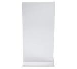 Porte-visuel droit vertical DL - Cristal