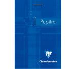 Bloc Pupitre agrafé en-tête A7 160 pages détachables ligné + marge - Assortis