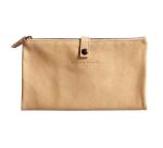 Flying Spirit trousse plate 27x23,6cm avec pochette zipée 2 compartiments - Beige