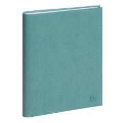 Agenda de bureau Easytime 21S spiralé Ondine 15 x 21 cm Semainier Janvier à décembre 2026