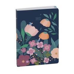 Agenda de bureau EasyDay Journal 17 Mini Labo 12 x 17 cm Journalier Janvier à Décembre 2026 - Visuel