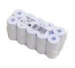 Bobine sans mandrin pour machines à calculer 57x25 mm - 1 pli offset extra-blanc 60g/m2. - Blanc