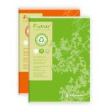 Cahier piqué FOREVER A4 96 pages grands carreaux 70 g - Assortis