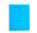 Textes reliure intégrale 8000 POLYPRO 17x22 cm 124 pages grands carreaux 90 g - Assortis