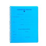 Textes reliure intégrale 8000 POLYPRO 17x22 cm 124 pages grands carreaux 90 g - Assortis