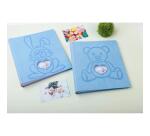 Álbum de fotografías para bebés TEDDY LAPIN 29x32 cm - 300 fotos 60 páginas - Azul