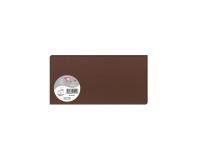 Paquet de 25 cartes simples Pollen 106x213mm 210g/m² - Cacao