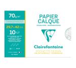 Papier Calque pochette 10F A3 70g