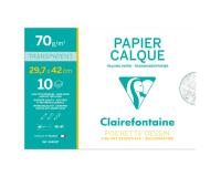 Papier Calque pochette 10F A3 70g