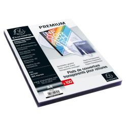 Pk 100 Covers A4 PVC 0.3mm Clear - Crystal