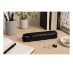 CUIR Trousse SLIM 4x2,5x19,5cm - Noir