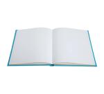 Gästebuch 140 Seiten gold, 21x19cm, Plum' Grün