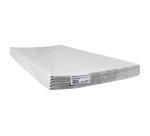 Paquet de 400 nappes papier, pliées au format, sous film - Format 70x70cm - Blanc