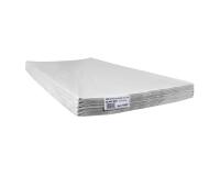 Manteles doblados - Papel gofrado Tiss Lack 70x70cm - Blanco
