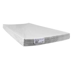 Manteles doblados - Papel gofrado Tiss Lack 70x70cm - Blanco