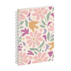 Agenda de poche SAD 15S EasyTime Paloma 10x 15 cm Semainier Septembre 2025 à Décembre 2026 - 16 mois. Fleurs - Visuel
