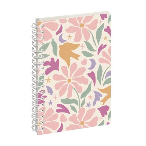 Agenda de poche SAD 15S EasyTime Paloma 10x 15 cm Semainier Septembre 2025 à Décembre 2026 - 16 mois. Fleurs - Visuel