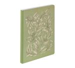 Jardin des Sens, Carnet brochure souple A5 14,8x21 cm, 160 pages, ligné, dos toilé, ass.