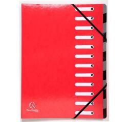 Clasificadores Harmonika ® lomo extensible Iderama ® Con gomas y ventanas troqueladas. - Tamaño: 24,5x32 cm para: A4