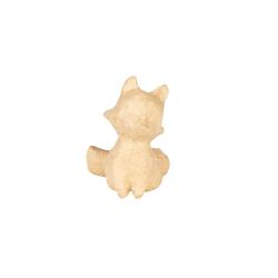 Renard 7x7x9 cm - Kraft