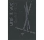 GraF'it bloc agrafé 80F A5 90g - Noir