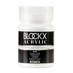 Peinture acrylique fine pot 500ml - Blanc de titane