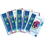 Protège-documents en polypropylène semi rigide Kreacover® Chromaline 120 vues - A4 - Couleurs assorties