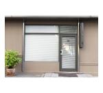 Plaque adhésive imitation Aluminium Chiffre 4 2,5x4,4 cm - Gris