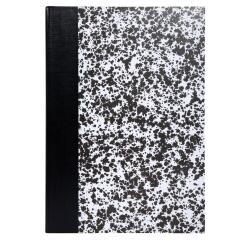 Notitieboek 297 x 210 mm geruit 192 pagina's gemarmerd assortiment